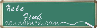 Nele Fink Visitenkarte